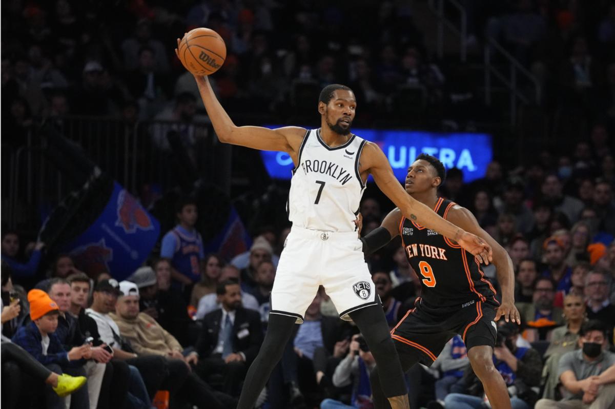 Nets F Kevin Durant has utilized his unique skillset to set scoring records throughout his career. 